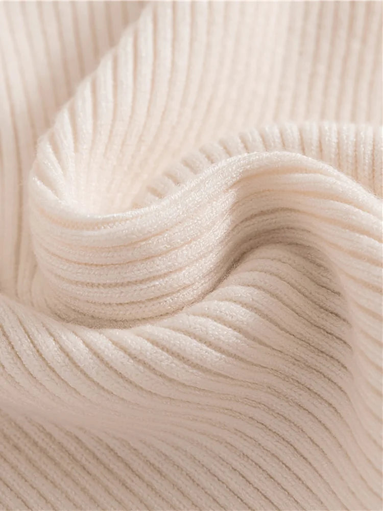 Women Turtleneck Sweaters Casual Soft Cashmere Pullovers Elastic Jumpers Knit Slim Basic Sweater For Women Winter 2023